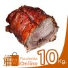 7. Quanto dura la porchetta una volta acquistata? La porchetta può essere conservata in frigorifero per 3-4 giorni, avvolta in carta stagnola o conservata in un contenitore ermetico. Per mantenerne la croccantezza, riscaldala in forno anziché al microonde.