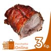 Trancio di porchetta da 3 Kg. ideale per 9/12 persone